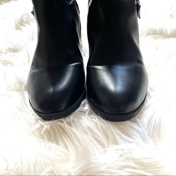 Black Liz Claiborne Riding Boots - Picture 4 of 6